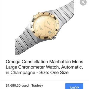 OMEGA MENS CHRONOMETER WATCH VINTAGE !!!